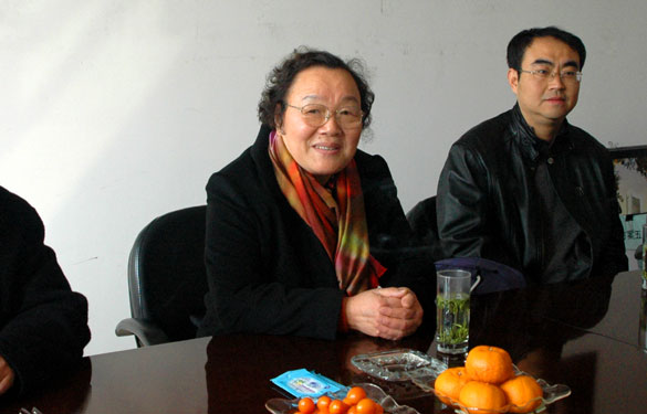江蘇省質(zhì)量管理協(xié)會(huì)常務(wù)副會(huì)長(zhǎng)浦振英一行來(lái)上上集團(tuán)調(diào)研